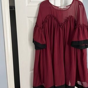 Forever 21 Maroon Dress